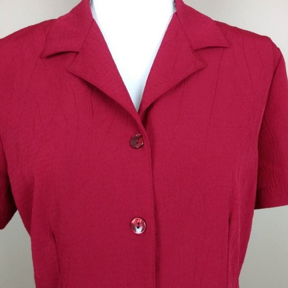 Briggs Petite - Button Down Blouse Size Small - Picture 5 of 7